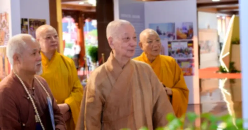 Triển lãm 45 năm Giáo hội Phật giáo Việt Nam khai mạc tại TP.HCM