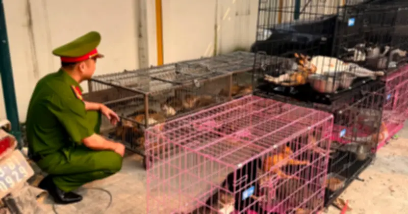 Triệt phá đường dây trộm mèo quy mô lớn ở Hà Nội, bắt giữ 5 đối tượng