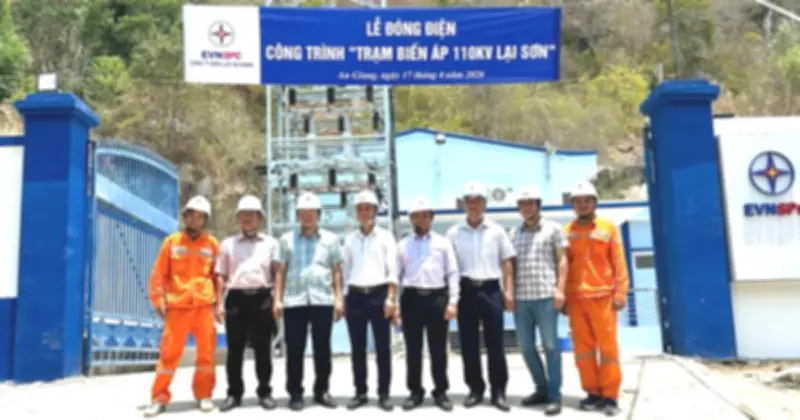 Trạm Biến Áp 110kV Lại Sơn Khởi Công, Đáp Ứng Điện Cho Các Đảo Và An Ninh Quốc Phòng