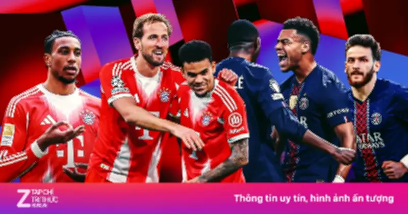 Trận PSG và Bayern: Bóng đá đỉnh cao bước sang kỷ nguyên mới