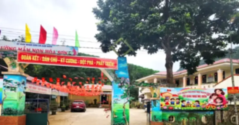 Trường Mầm non Hóa Sơn kê khống suất ăn trưa từ thiện, hiệu trưởng bị khiển trách