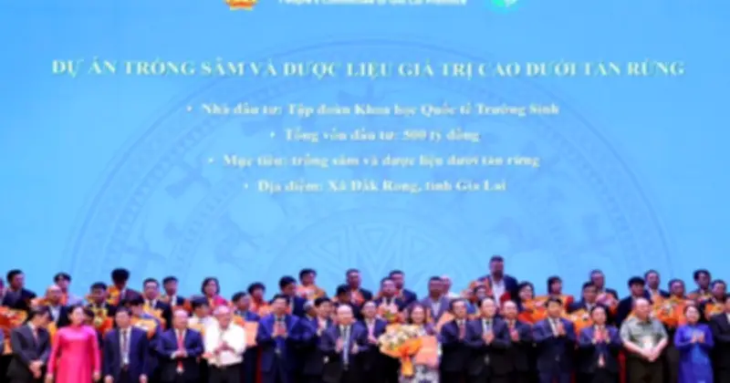 Trường Sinh Group đầu tư nghìn tỷ mở rộng vùng trồng sâm và dược liệu quốc bảo