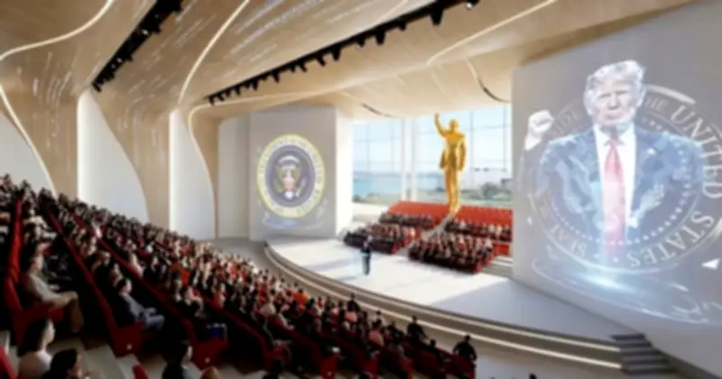 Trump công bố thiết kế thư viện tổng thống bằng AI, dự kiến xây tại Miami