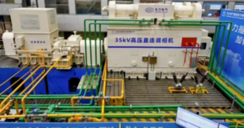 Trung Quốc phát triển thiết bị bù đồng bộ cao áp đầu tiên thế giới, hỗ trợ chuyển đổi năng lượng tái tạo