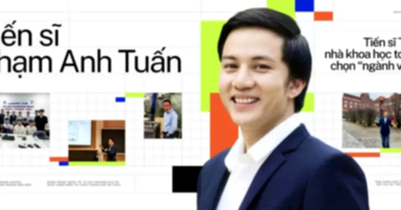 TS. Phạm Anh Tuấn: Từ cậu sinh viên mất phương hướng đến nhà khoa học top 2% thế giới