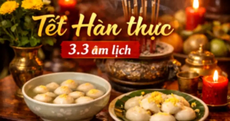 Tết Hàn Thực Mùng 3 Tháng 3: Từ Bánh Trôi Miền Bắc Đến Sự Khác Biệt Văn Hóa Miền Nam