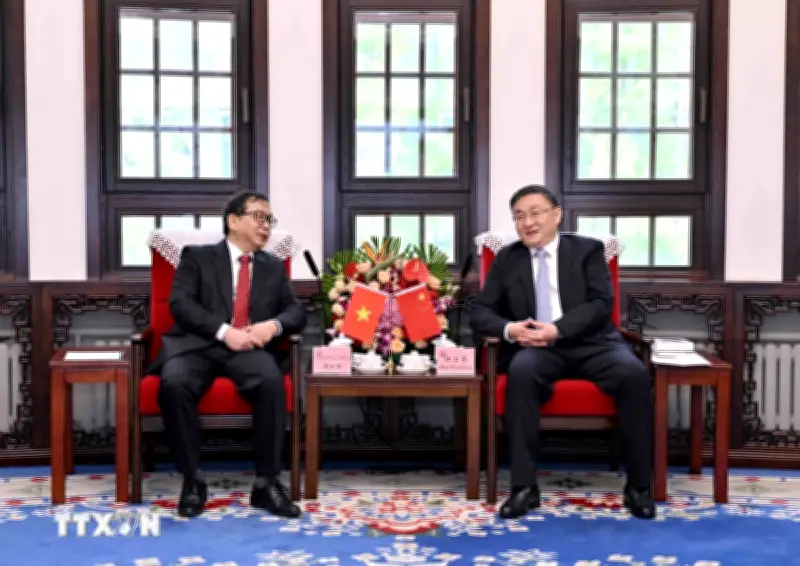 TTXVN mong muốn Tân Hoa xã chia sẻ kinh nghiệm chuyển đổi số, ứng dụng AI