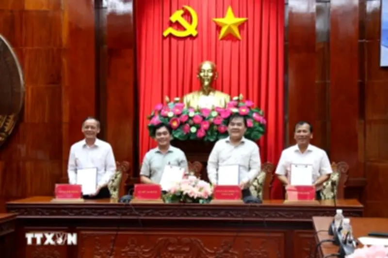 TTXVN đồng hành cùng địa phương triển khai hiệu quả chính quyền hai cấp