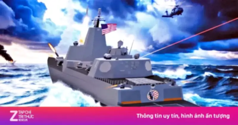 Tàu Chiến Lớp Trump: 'Quái Vật' 17 Tỷ USD Và Cuộc Cạnh Tranh Công Nghệ Chưa Từng Có Của Hải Quân Mỹ