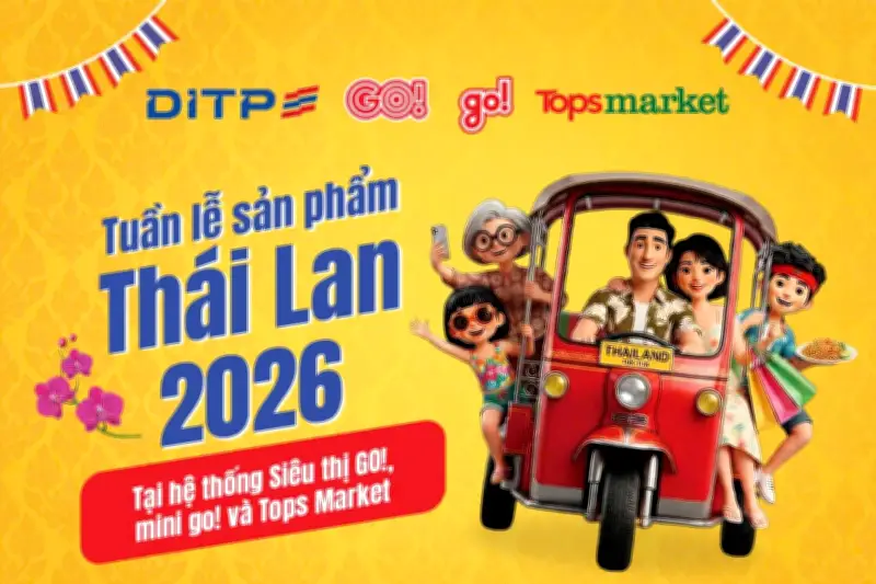Tuần Lễ Sản Phẩm Thái Lan 2026: Đa Dạng Hàng Hóa Và Trải Nghiệm Văn Hóa Songkran