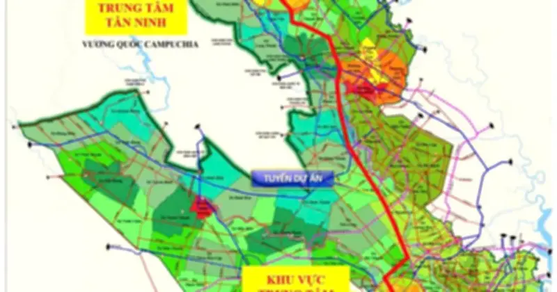Tây Ninh gấp rút hoàn thiện báo cáo tiền khả thi tuyến đường Long An - Tân Ninh