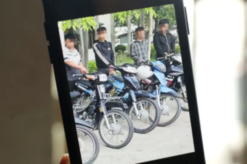 Tây Ninh xử phạt 6 thiếu niên chưa đủ tuổi lái xe máy đi săn máy