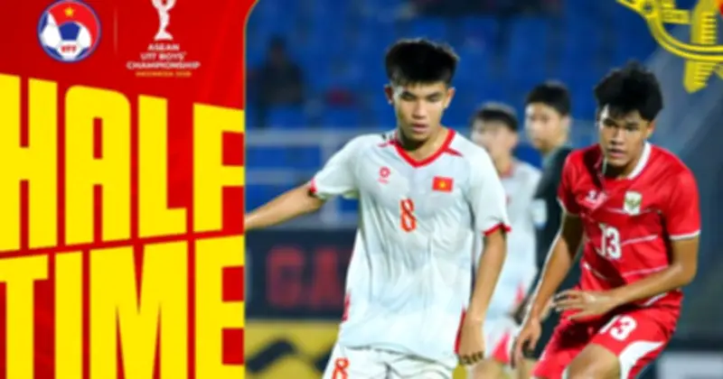 U.17 Việt Nam hòa Indonesia, đứng nhất bảng A vào bán kết giải U.17 Đông Nam Á