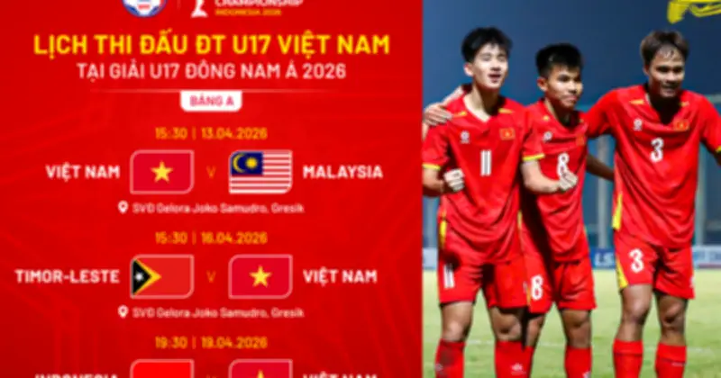 U.17 Việt Nam sẵn sàng cho giải vô địch Đông Nam Á với tinh thần quyết tâm cao