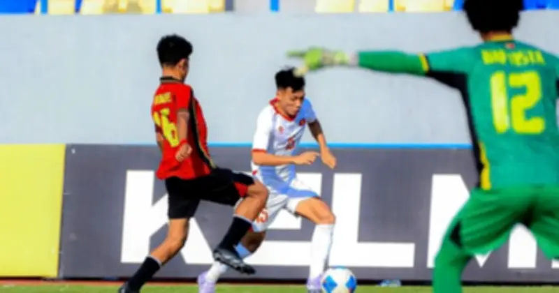 U.17 Việt Nam thắng đậm, dẫn đầu giải trẻ Đông Nam Á với 14 bàn thắng