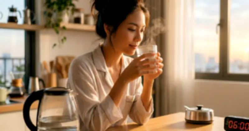 Uống Nước Buổi Sáng: Thói Quen Đơn Giản Giúp Ổn Định Huyết Áp Và Bảo Vệ Tim Mạch