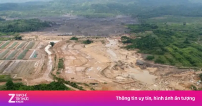 Vụ vỡ hồ Tân Lai ở Lâm Đồng: Bé gái tử vong, cơ quan chức năng vào cuộc điều tra