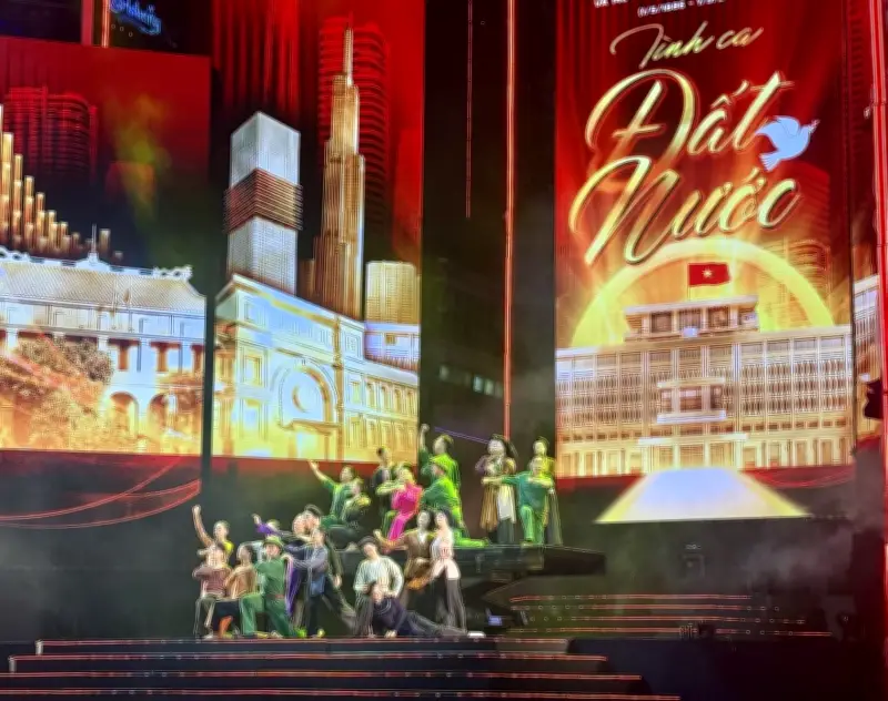 Vang mãi tình ca đất nước vui non sông thống nhất