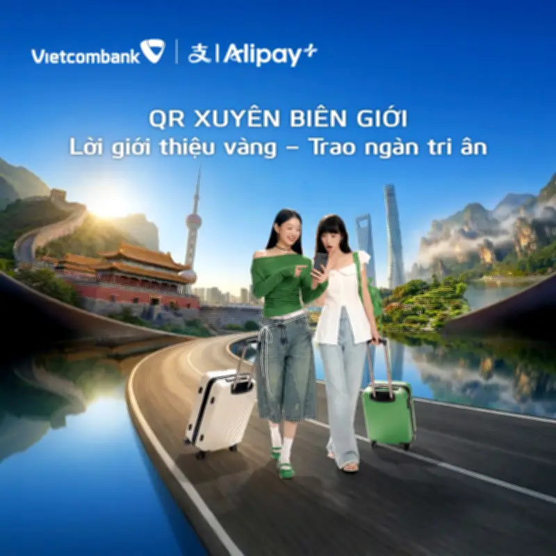 VCB Digibank Mở Rộng Thanh Toán Quốc Tế Tại Hơn 50 Quốc Gia