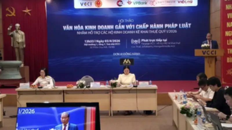 VCCI nhấn mạnh văn hóa kinh doanh gắn với tuân thủ pháp luật tại hội thảo hỗ trợ hộ kinh doanh