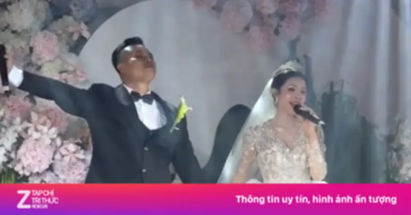 Video cô dâu chú rể gây sốt khi hát 'Nơi gió lên' hay như nuốt đĩa