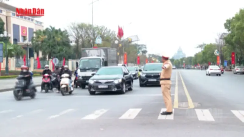 Video cảnh báo ùn tắc giao thông dịp Giỗ Tổ Hùng Vương