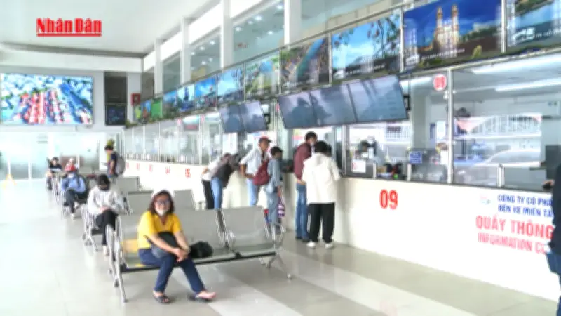 Video: Lượng hành khách qua các bến xe TP HCM dự báo tăng 6% dịp Tết