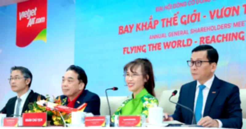 Vietjet Đại hội cổ đông 2026: Tầm nhìn toàn cầu, tăng trưởng bền vững và giá trị dài hạn