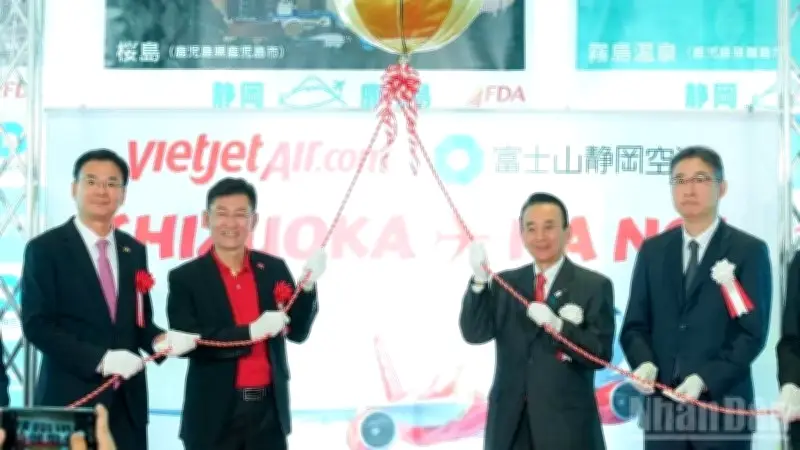 Vietjet mở đường bay mới Hà Nội - Shizuoka, ưu đãi giảm 30% vé Deluxe