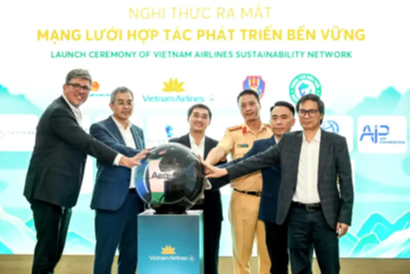 Vietnam Airlines khởi xướng kết nối phát triển bền vững vì tương lai xanh