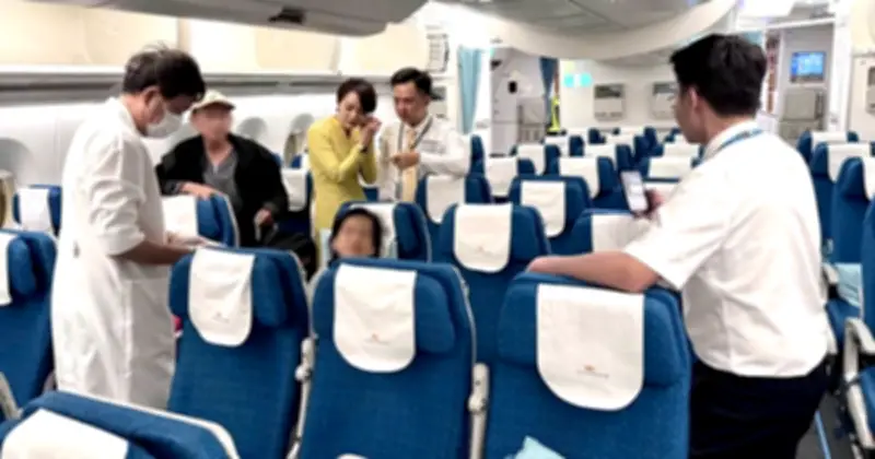 Vietnam Airlines Xử Lý Khẩn Cấp Khi Hành Khách Ngất Xỉu Trên Chuyến Bay Từ Mỹ Về