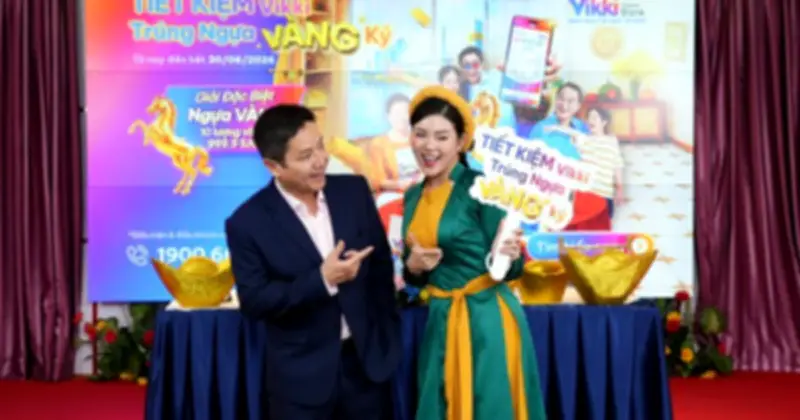 Vikki Digital Bank tung chương trình 'Tiết kiệm trúng vàng' với giải đặc biệt 10 lượng vàng SJC