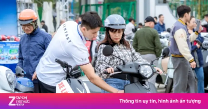 VinFast Lập Kỷ Lục Doanh Số Với Hơn 135.000 Đơn Đặt Hàng Xe Máy Điện Trong Tháng 3