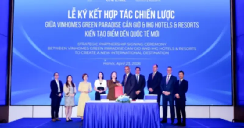 Vinhomes Green Paradise Cần Giờ hợp tác IHG phát triển 4 khách sạn cao cấp