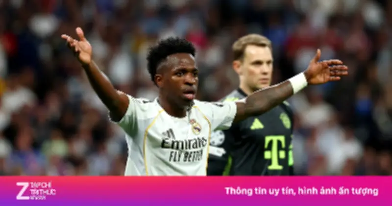 Vinicius Bị Cựu Sao Real Madrid Chỉ Trích Gay Gắt Sau Thất Bại Trước Bayern