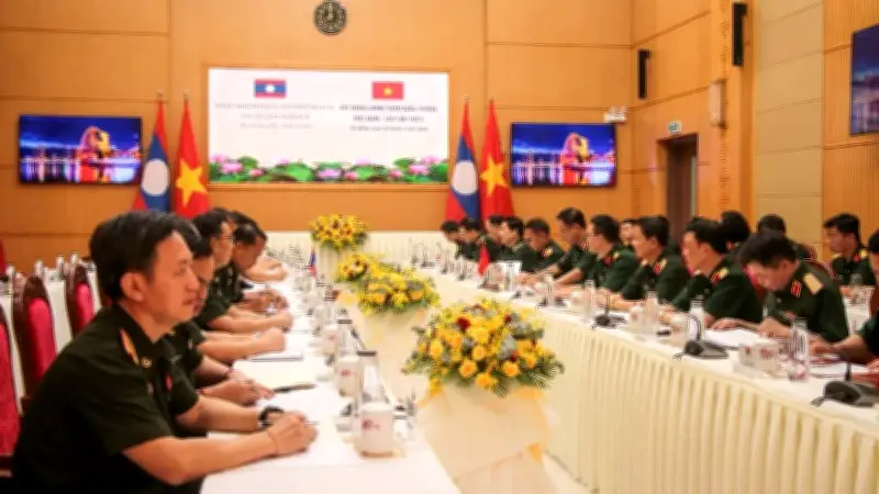 Việt Nam - Lào đối thoại chính sách quốc phòng lần thứ 6, thúc đẩy hợp tác toàn diện