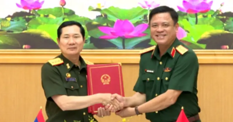 Việt Nam - Lào Tăng Cường Hợp Tác Quốc Phòng Tại Đối Thoại Chính Sách Lần Thứ 6