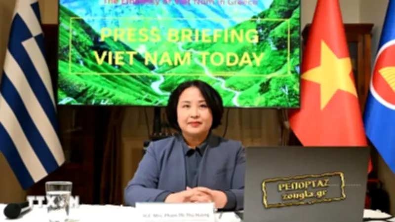 Việt Nam thông tin về thành tựu 40 năm đổi mới tới truyền thông Hy Lạp