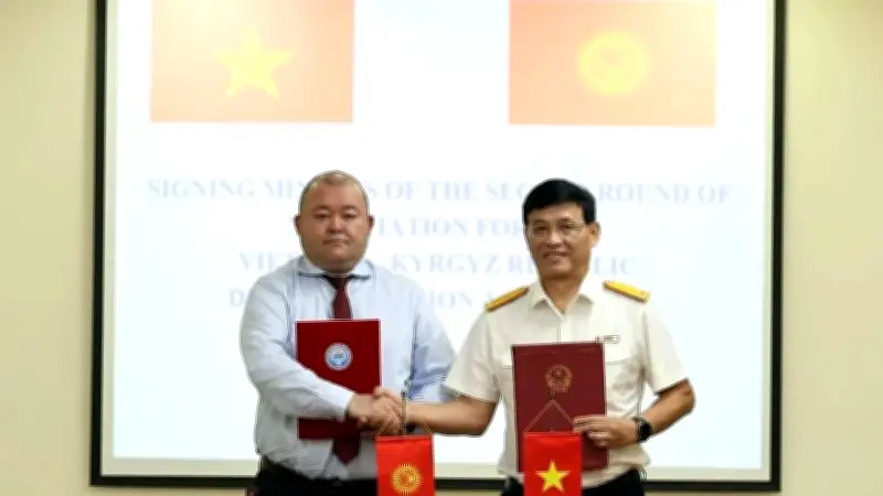 Việt Nam và Kyrgyzstan ký Biên bản đàm phán Hiệp định tránh đánh thuế hai lần