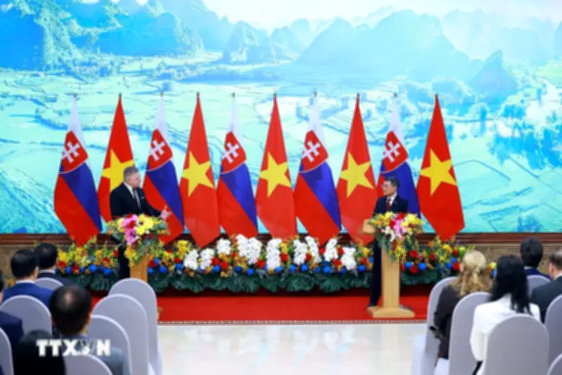 Việt Nam và Slovakia thiết lập quan hệ đối tác chiến lược, mở ra chương mới hợp tác