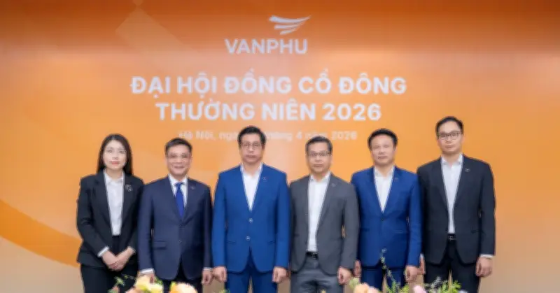 Văn Phú tổ chức thành công ĐHĐCĐ thường niên 2026, đặt mục tiêu doanh thu kỷ lục