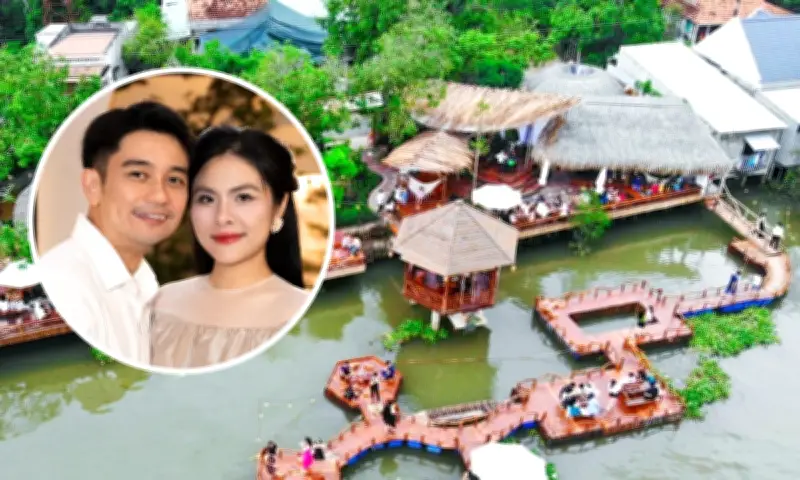 Vân Trang đầu tư hơn chục tỷ đồng xây vườn sinh thái rộng 50.000 m2