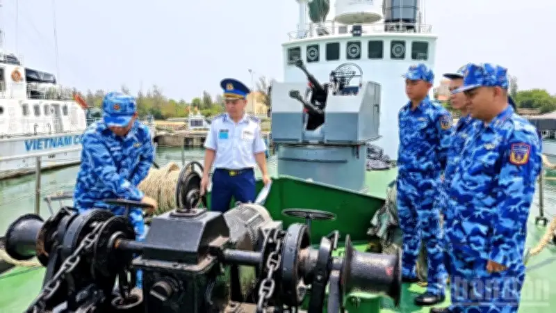 Vùng Cảnh sát biển 2 tổ chức kiểm tra kỹ năng nghề cho quân nhân chuyên nghiệp