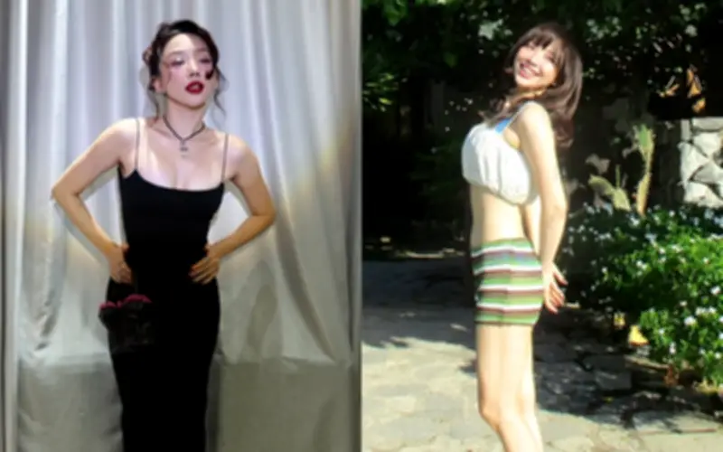 Vòng eo con kiến của nữ ca sĩ 37 tuổi gây sốt tại Lễ trao giải Làn Sóng Xanh