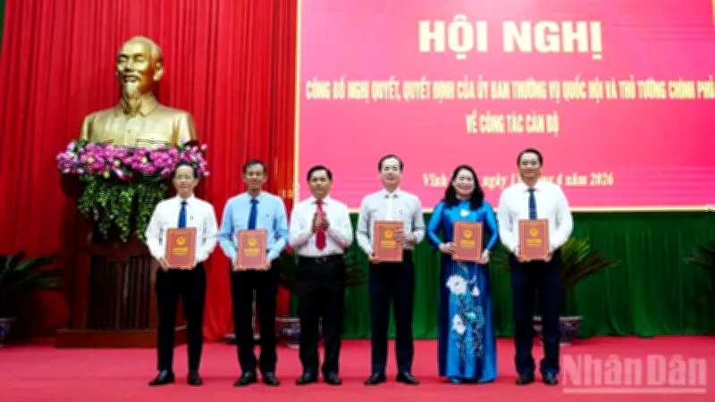 Vĩnh Long công bố nhân sự chủ chốt nhiệm kỳ mới, Trần Văn Lâu giữ chức Trưởng Đoàn Quốc hội