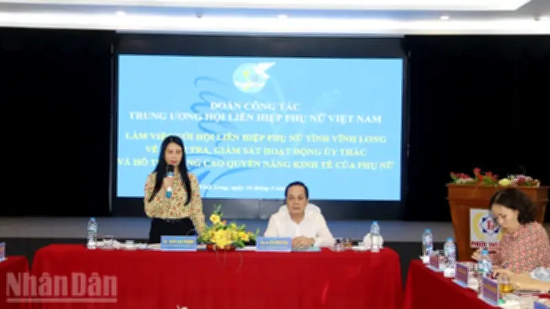 Vĩnh Long: Hội Phụ nữ đạt tỷ lệ hội viên 78,4%, quản lý vốn vay hàng nghìn tỷ đồng