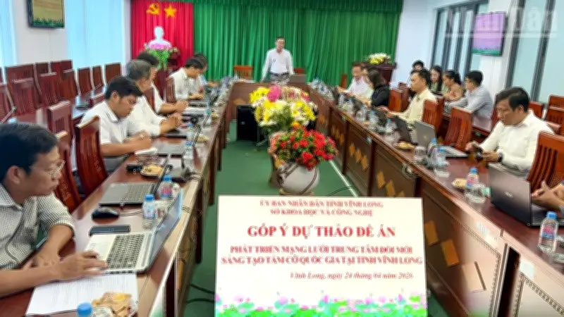 Vĩnh Long xây dựng mạng lưới trung tâm đổi mới sáng tạo tầm quốc gia