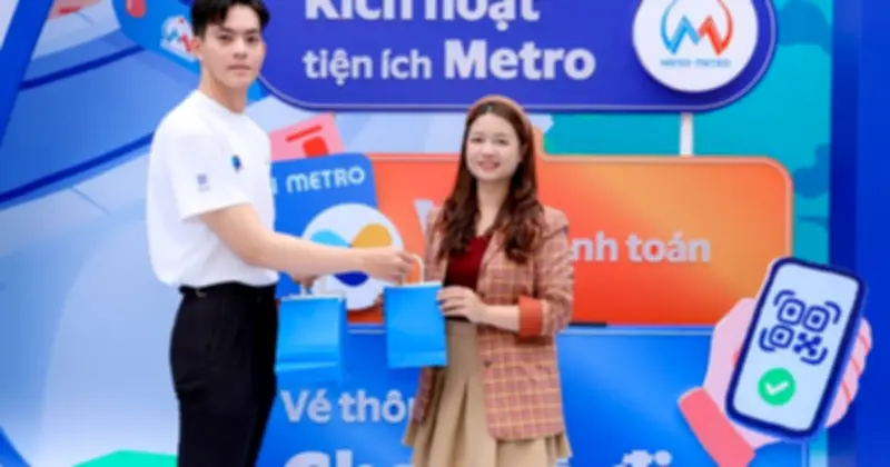 VNPT Money và Hà Nội Metro ra mắt tiện ích đi tàu điện không tiền mặt