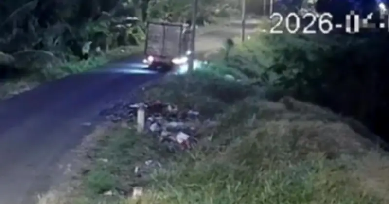 Xã Bình Chánh xử phạt nghiêm hành vi đổ rác trái phép qua camera giám sát