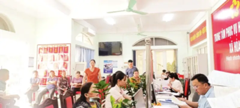 Xã Hòa An đẩy mạnh cải cách hành chính và chuyển đổi số